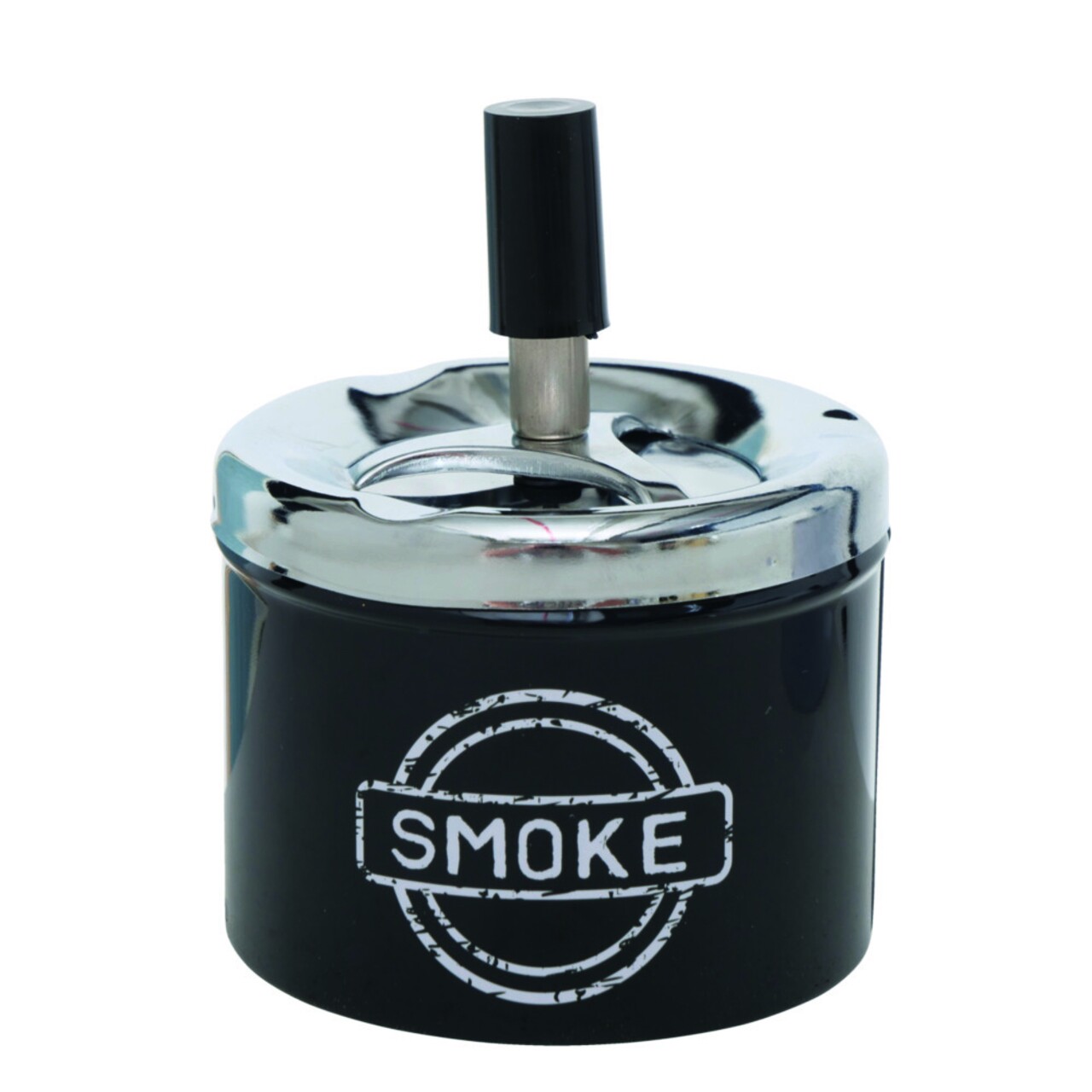 Scrumiera Smoke V1, Boltze, 9x12 cm, inox, negru - imagine 6